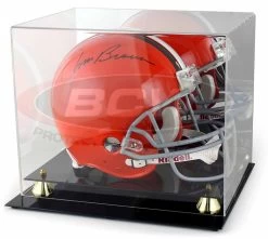 Cardport 27 BCW Acrylic Football Helmet Holder Mit Spiegel