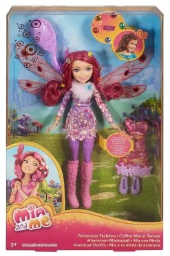 MATTEL Mia And Me - Abenteuer-Modespass Mia Puppe