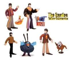 BEATLES Yellow Submarine Figuren Assortment 4er Set