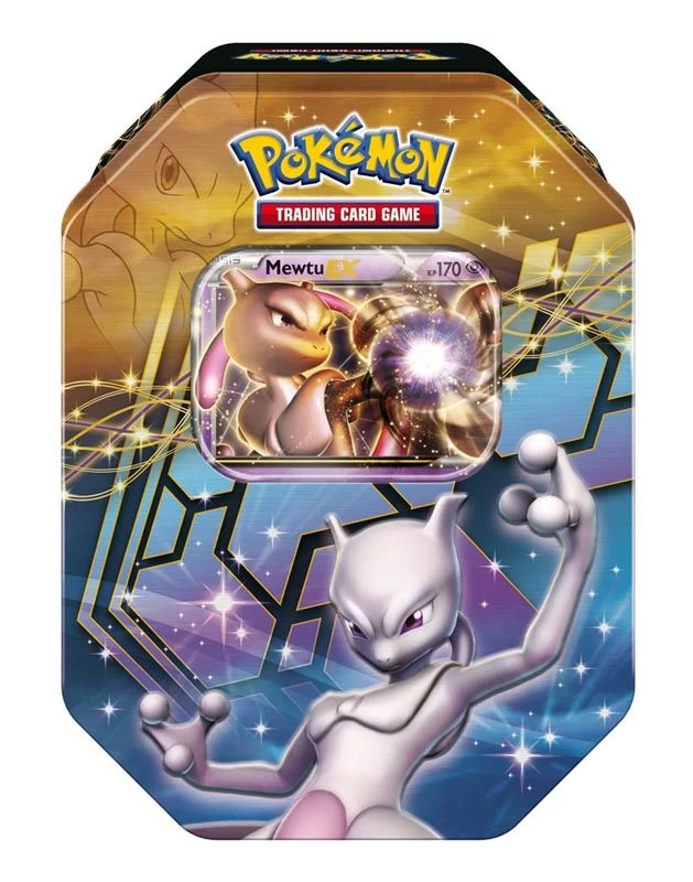 POKEMON Pokémon Cards Tin Box #30 Mewtu (DE) 3 POKEMON Pokémon Cards Tin Box #30 Mewtu (DE)