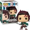 FUNKO POP! Demon Slayer - Tanjiro Kamado Figur -Cardport z8kid1dhnczel9
